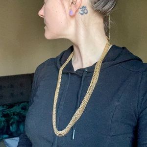 MONET Vintage Gold Chain Necklace